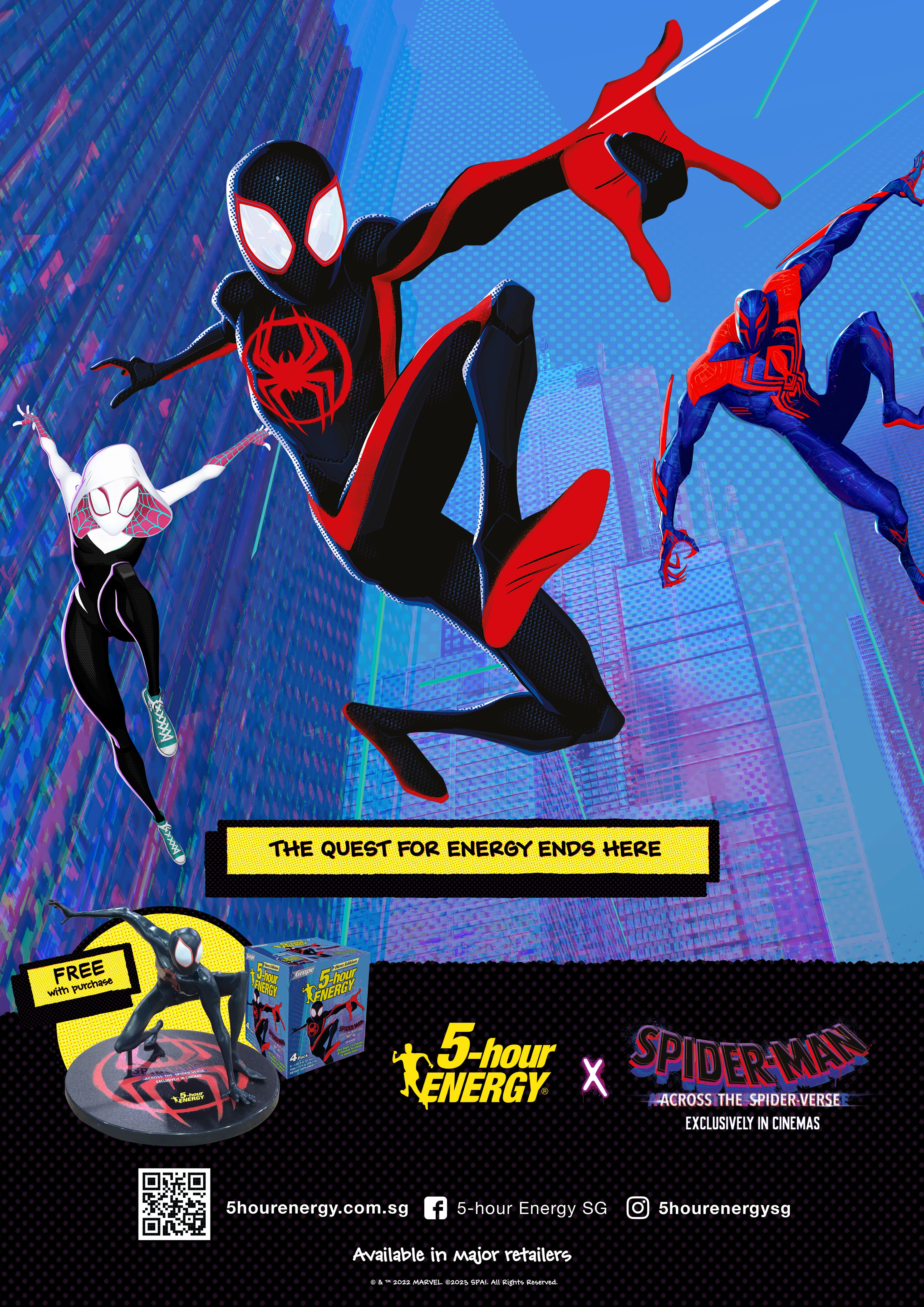 5 Hour Energy x Spider-Man Spider-Verse