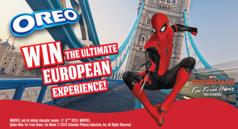 Oreo x Spider-Man Far From Home
