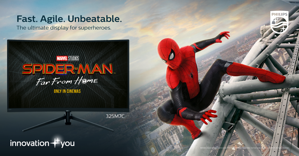 Philips Monitors x Spider-Man FFH