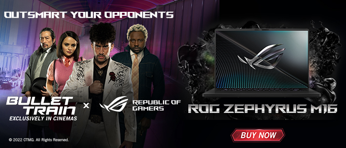 Asus ROG x Bullet Train