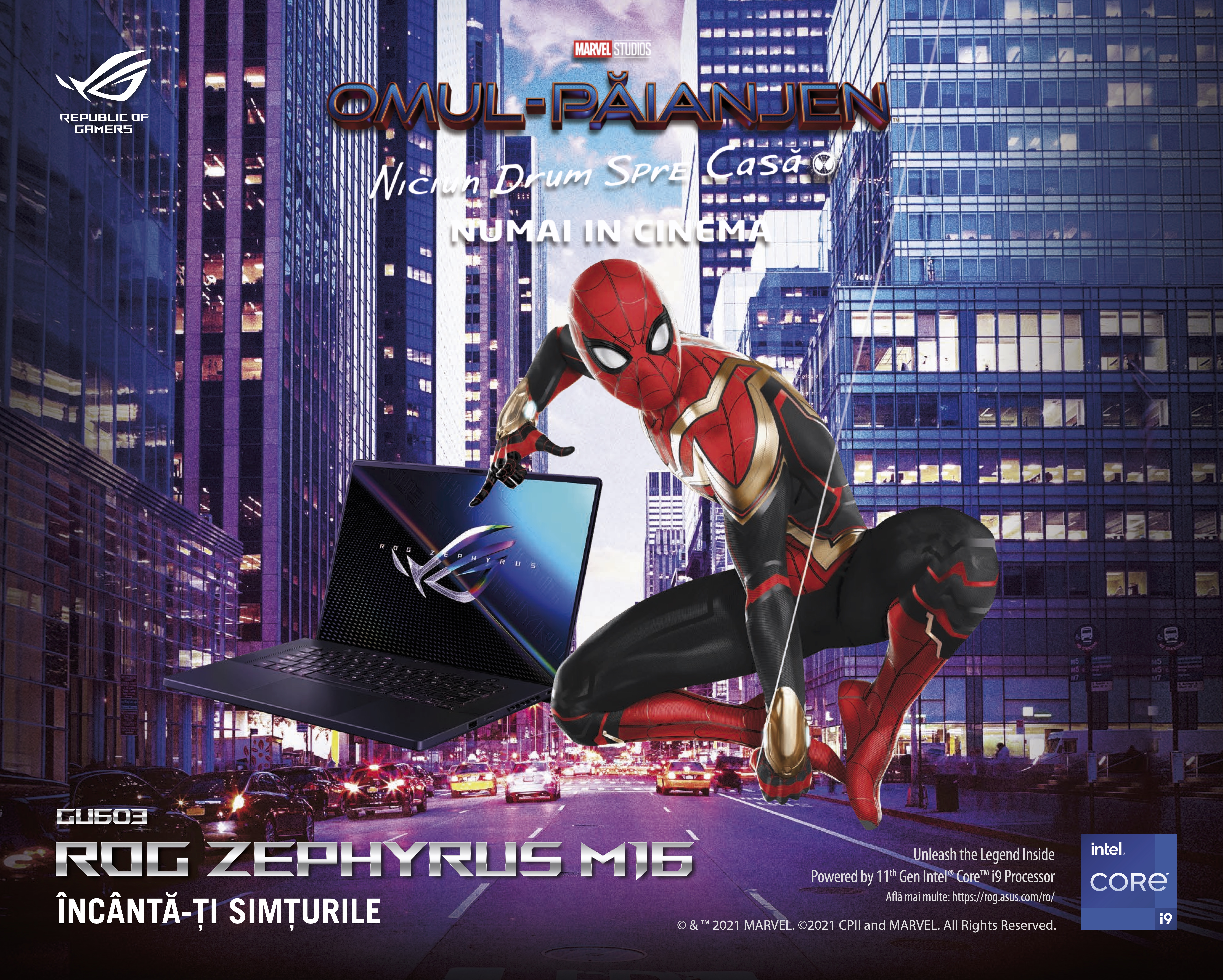 Asus ROG x Spider-Man NWH