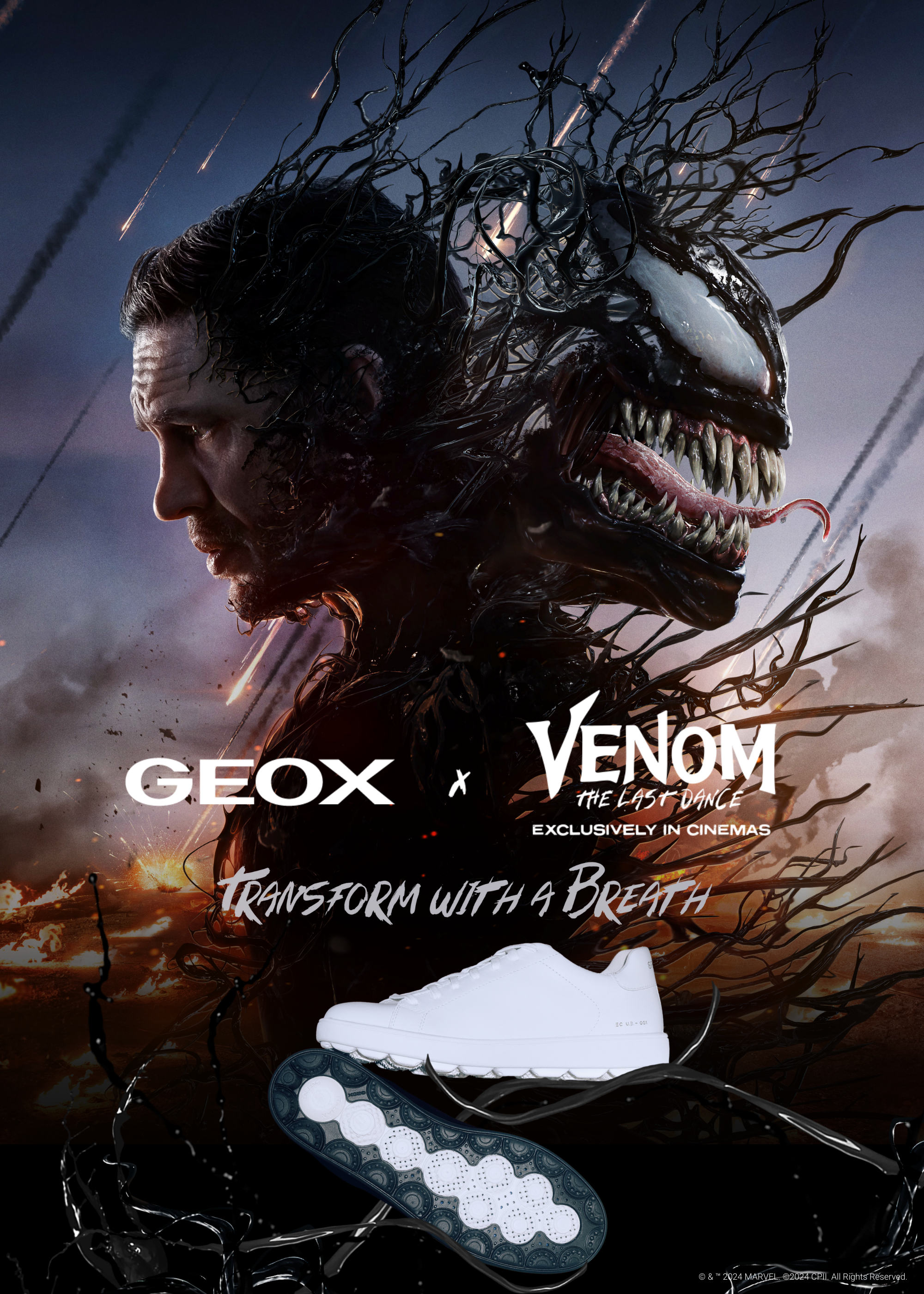 Geox x Venom: The Last Dance Key Visual